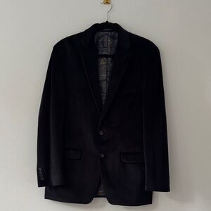 Lauren Ralph Lauren Velvet Black Men's Blazer